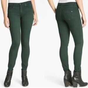 Rag & Bone x Aritzia Women’s 5-Pocket Skinny Jean in Forest Green - 26